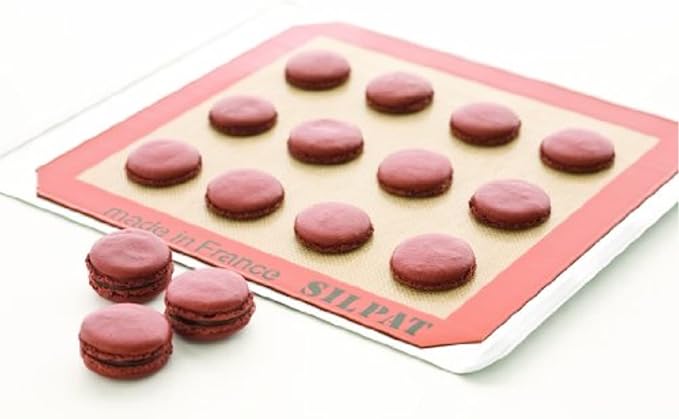 Silpat Non-Stick Silicone Commercial Size Baking Mat, 16.5-Inch by 24.5-Inch