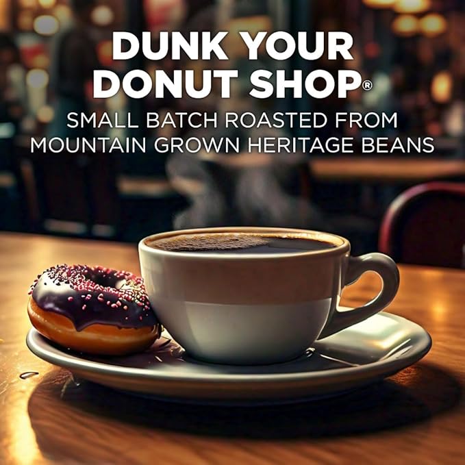 Maud's Donut Shop Coffee Pods, 100 ct, Light Roast Single Serve Pods – 100% Arabica Coffee, Compatible with Keurig K Cups Maker