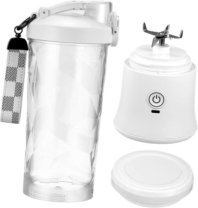Small Juicer Machine Portable Fruit Juicer Rechargeable Compact Stylish Cup for Sports