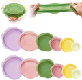 12 Pack Silicone Stretch Lids for Food Storage, Silicone Bowl Covers Microwave, Tapas De Silicona Ajustables Para Todo Dishwasher