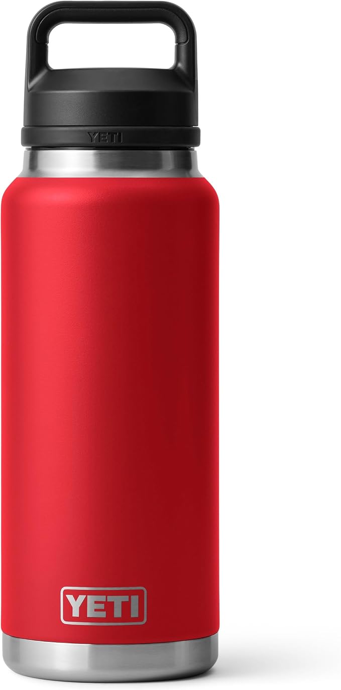 YETI Rambler 36 oz Bottle, Vacuum Insulated, Leakproof, Stainless Steel with Chug Cap