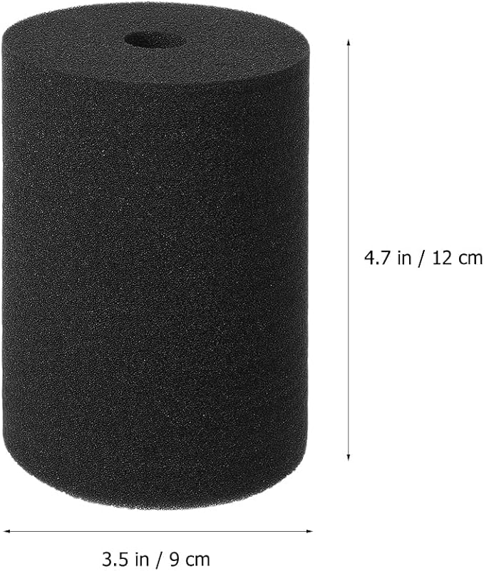 Tofficu 8Pcs Cup Turner Sponges Cylinder Sponge Inserts for Tumbler Turner DIY Craft Foam Compatible with Various Cup Sizes 4.72X3.54X3.54In