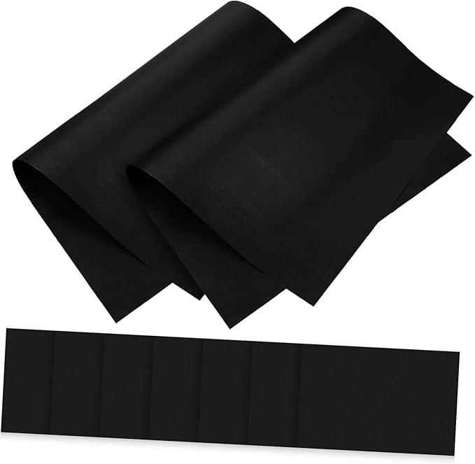 PRETYZOOM 9pcs Non-stick Oven Liners and Reusable Baking Mats for Grilling Cooking and Baking High-temperature Resistant and Easy to Clean for Use