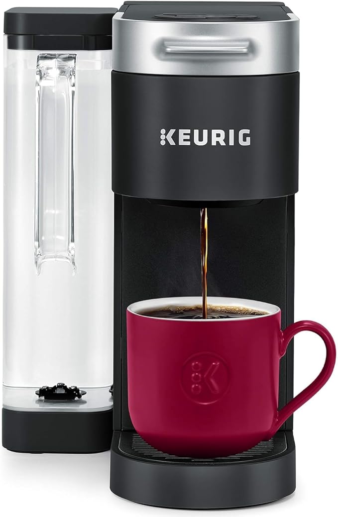 Keurig® K-Supreme Single Serve K-Cup Pod Coffee Maker, MultiStream Technology, Black & Brewer Maintenance Kit, Includes Descaling Solution, Water Filter Cartridges & Rinse Pods
