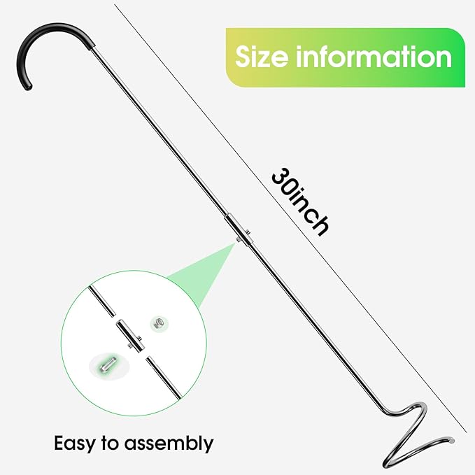 EJWOX Compost Aerator Tool, Heavy Duty Spiral Compost Turner with Ergonomic Handle, Manual Soil Aeration Tool for Garden Compost Bin and Backyard Pile Mixing
