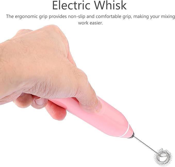 Mini Mixer Handheld Whisk Hand-held Electric Stainless Steel Easy to Clean