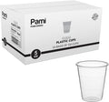 PAMI Disposable Plastic Cups, Bpa- Drinking Glasses for Parties, Cold Drinks, Smoothies, Jello, Cocktails (5 Oz - Case of 2400)