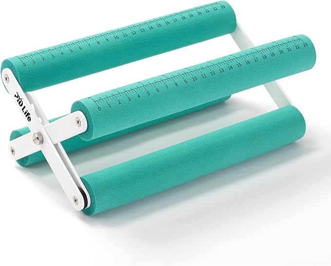 PYD Life Cup Tumbler Cradle Holder for Crafting Vinyl Application Mint Green with Foam Measurements 3 Adjustable Width for Tumblers Cups Mugs Bottles Epoxy Crafts