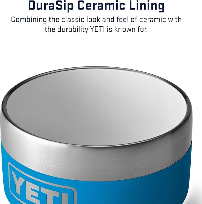 YETI Rambler 4 oz Stackable Cup, Stainless Steel, Vacuum Insulated Espresso/Coffee Cup, 2 Pack