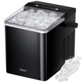 Silonn Ice Maker Countertop, Portable Ice Maker with Carry Handle, Self-Cleaning 1.8L Water Tank Large Ice Basket, Ice Machine Produces 9 Cubes in 6 Min Perfect for Home Kitchen and RV