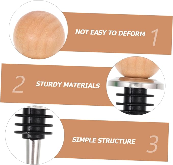 PRETYZOOM 16pcs Stunning Decorative Wine Stoppers Bottle Stopper Seal Cover for Wine Lovers