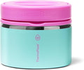 ThermoFlask Insulated Food Jar with Leakproof Lid (12 oz, Tropical Sunset) - Stainless Steel Food Containers for Hot & Cold Meals, Lunch, Soup & Snacks