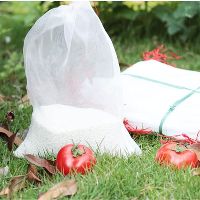 100pcs Reusable Insect-Proof Fruit Protection Bags - Durable Mesh Netting for Garden Use, Multi-Size Options Available(60x40cm)