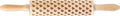 Mrs. Anderson’s Baking Embossing Rolling Pin, Heart Design, European Beechwood