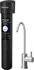Waterdrop 17UB Under Sink Water Filter, 3 Years, Under Sink Water Filtration System, NSF/ANSI 42 Certified, Reduces PFAS, PFOA/PFOS, Lead, Under Sink Water Filter with Faucet