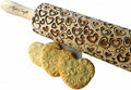HEARTS EMBOSSING ROLLING PIN WOODEN ROLLING PIN for EMBOSSED COOKIES with LOVE HEARTS