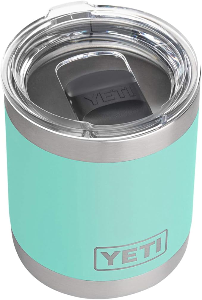 YETI Rambler 10 oz Lowball, Vacuum Insulated, Stainless Steel with MagSlider Lid
