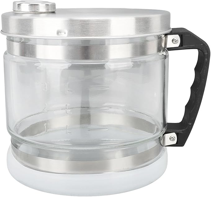 Cryfokt 4L Glass Distilled Water Container Clear Compatible with Most Countertop Stills