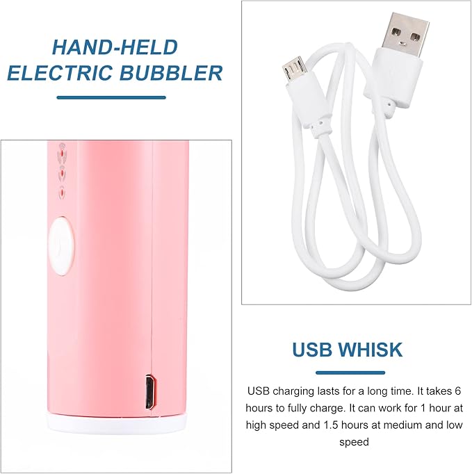 Mini Mixer Handheld Whisk Hand-held Electric Stainless Steel Easy to Clean