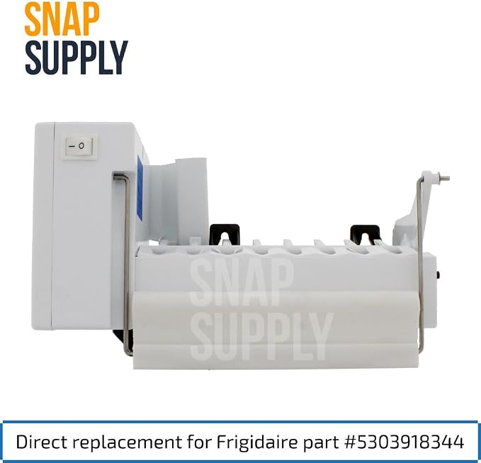 PRYSM 5303918344 Refrigerator Ice Maker Replacement - Compatible with Electrolux, Frigidaire, Gibson, Kelvinator, Westinghouse Refrigerators