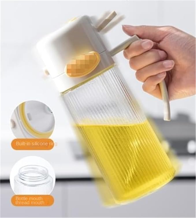 Olive Oil Dispenser Bottle - Soy Sauce Set Of 2 Olive Oil Dispenser Bottle Sprayer For Air Fryer Salad Grill Baking Syrup Bottle