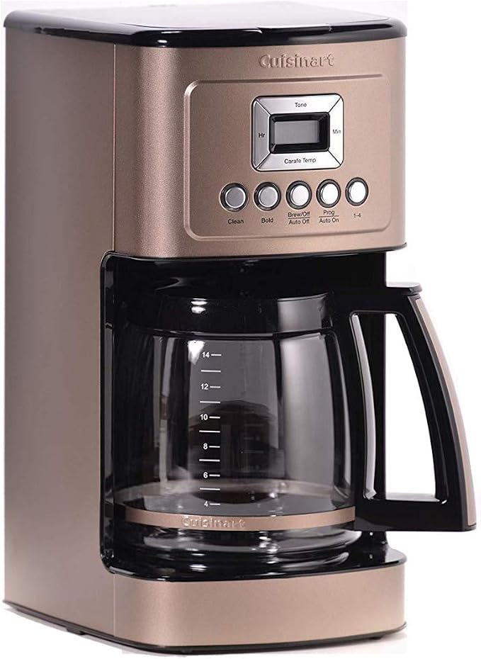 Cuisinart DCC-3200 14 Cup Programmable Coffeemaker, Umber