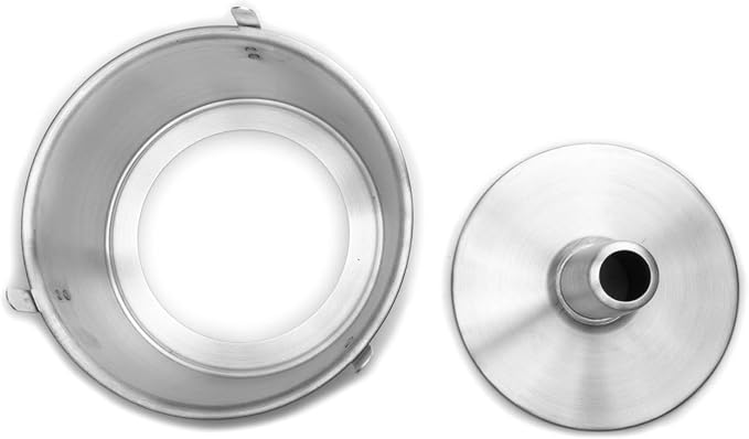 Fox Run Angel Food Cake Pan, Removable Bottom, Aluminum 9.75" Tube Cake Pan | Bake Bundt Cakes & Angel Food Cakes | Tube Cake Pan With Cooling Feet | Consistent Results | Kitchen Essential Baking Pan