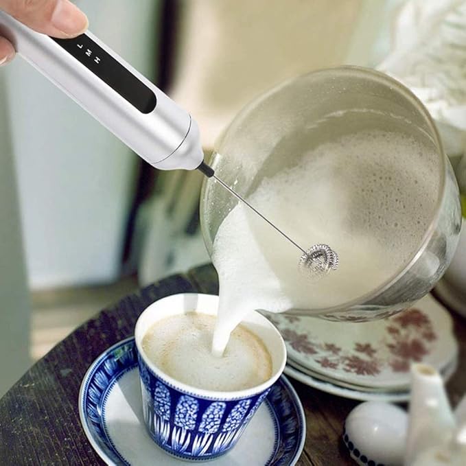 Fit For Handheld Electric USB Charging Eggbeater Milk Frother Mixer Blender Kitchen Utensil, #611, WSJKASJWv4kd9igntq