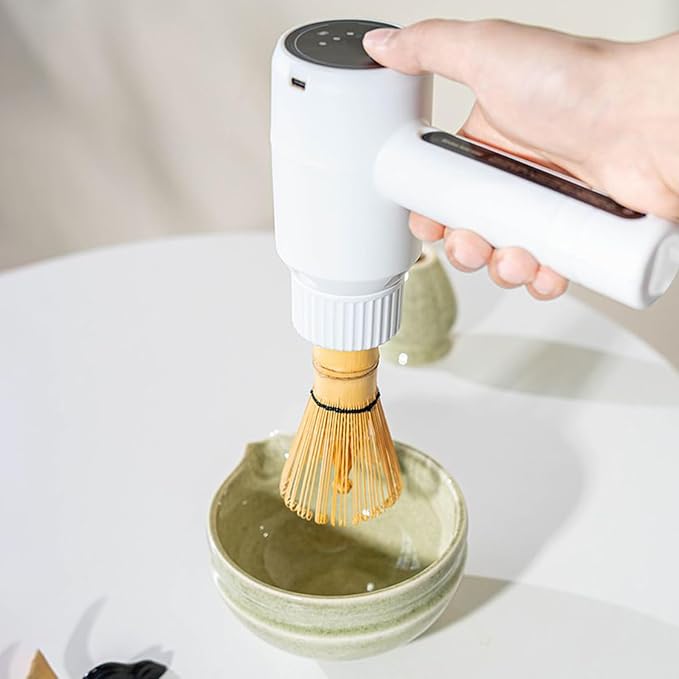 Electric Whisk Frother Stirrer – Mixer, Battery, Operated Handheld Machine Kitchen, Gadgets Blender Drink Latte Coffee | Drink Latte Coffee Green Tea Egg Portable Modern Premium