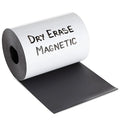 Bright Creations Roll of Magnetic Strip Dry Erase Tape - 4 in x 15 ft, White, 1 Roll - Magnetic Tape for Classroom & Office Organization - Reusable Writable Strip for Calendars & Schedules