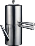 Ilsa Stainless Steel Neapolitan Drip Coffee Maker with Spout, 3 ESPRESSO Cups 10 oz.