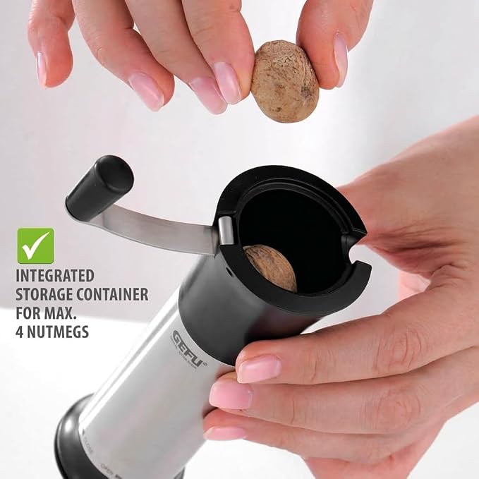 GEFU 34670 Nutmeg Grater, Moscata