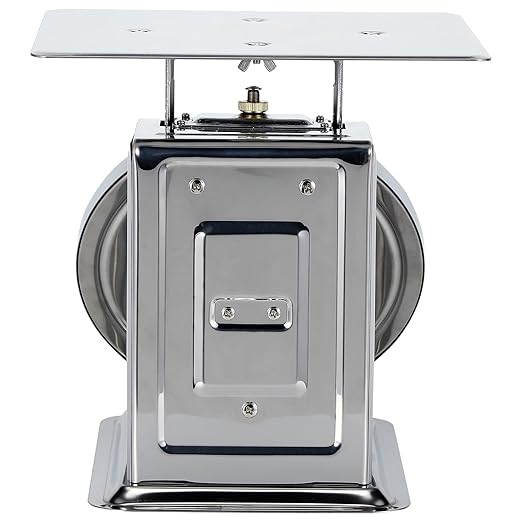 Tada 44 LBS Stainless Steel Mechanical Kitchen Scale Heavy Duty Portion-Control Food Scale Produce Scale with Stainless Steel Platform