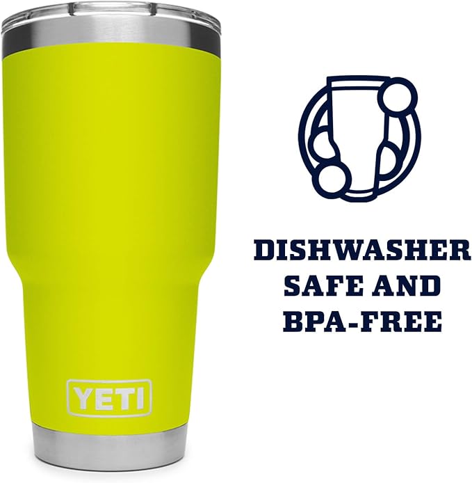 YETI Rambler 30 oz Stainless Steel Vacuum Insulated Tumbler w/MagSlider Lid