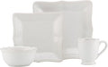Lenox White French Perle Bead Square 4Pc Place Setting, 6.90 LB