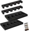 OCQOTAT Gun Rack for Gun Storage, Gun Safe Accessory for Rifles and Shotguns, Gun Holder in Gun Cabinet, Shotgun Rifle Rest, Foam Material with Magnetic Strip and Hook Strip , Gifts for Hunters