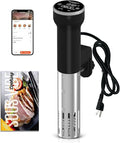 CATTLEMAN Sous Vide Machines Wi-Fi, 1000W, IPX7 Waterproof, Immersion Circulator Precise Cooker, Suvee Cooker with Accurate Temperature&Timer Touch Control, Portable, Noise-free, Fast Heating