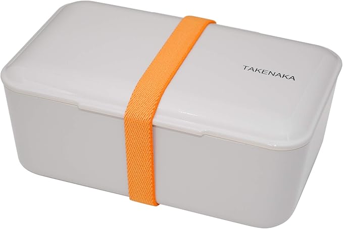 Bento Bite Box from TAKENAKA Japan, Made of Recycled Plastic Bottles for Eco, Sustainable Lunch Box(Gray Champignon)