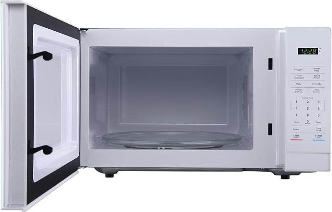 1.1 cu. ft. Countertop Microwave Oven in White