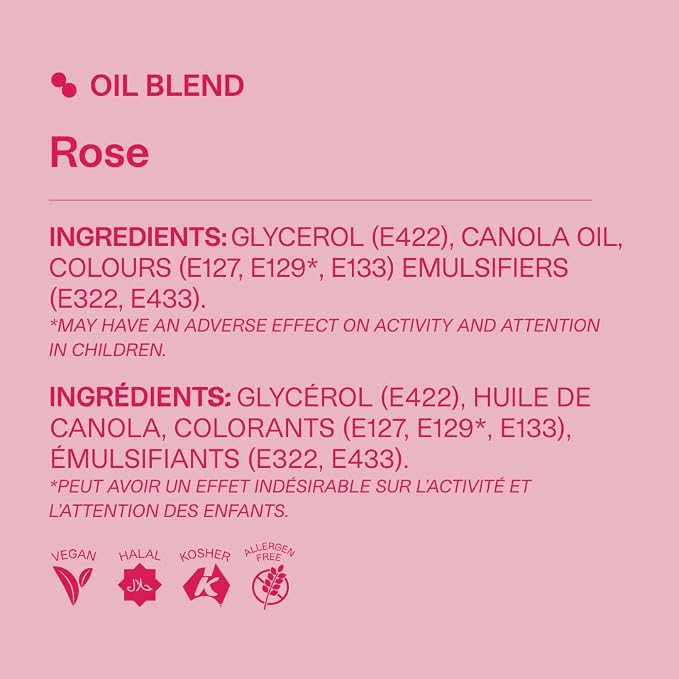 Colour Mill Oil Blend Food Coloring, 20 Milliliters Rose