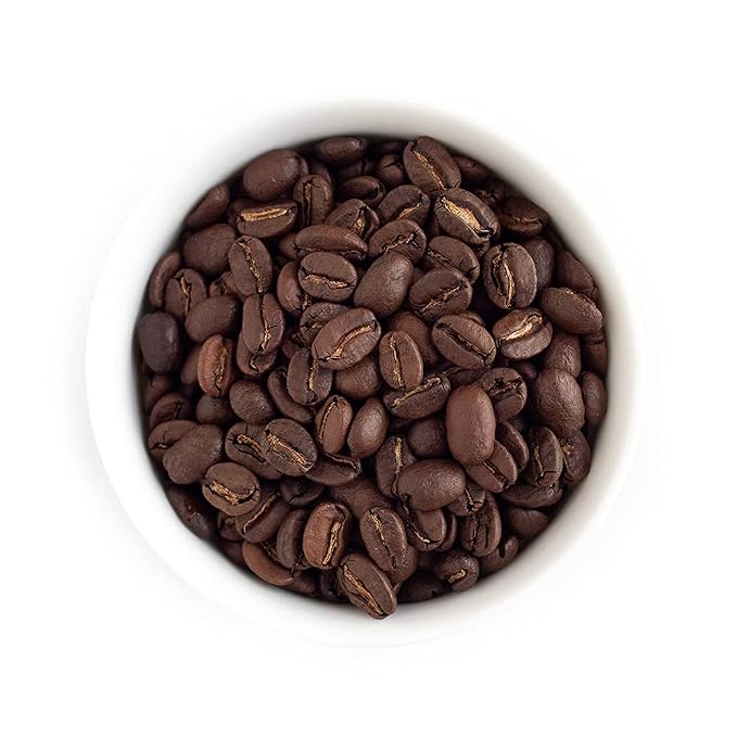 Fresh Roasted Coffee, Organic Papua New Guinea Whole Bean Coffee, Medium Roast, USDA Organic, 100% Single Origin, Kosher, 12 oz