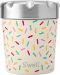 S'well Stainless Steel Ice Cream Chiller, 16oz, Sweet Sprinkle, Triple Layered Vacuum Insulated Container Keeps Ice Cream Frozen For Up To Four Hours, BPA Free