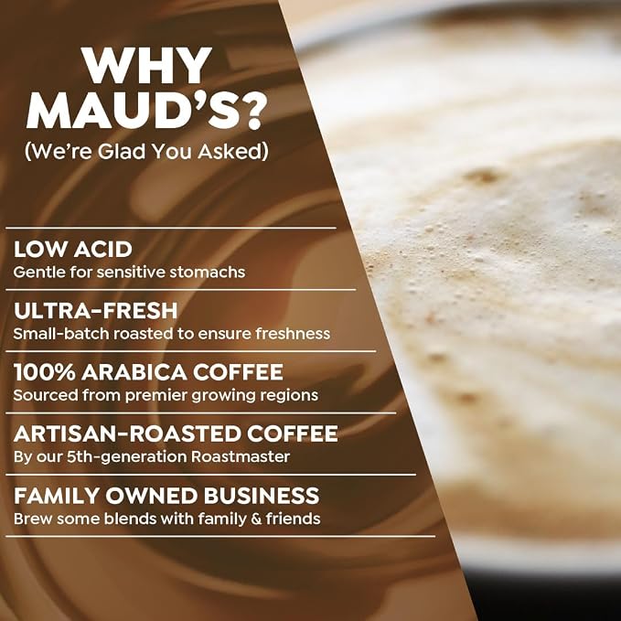 Maud's Chocolate Mocha Cappuccino Coffee Pods, 50ct - Mochaccino Mocha Flavor - Made with Gourmet Arabica Coffee, Pods Compatible with Keurig K Cups Maker
