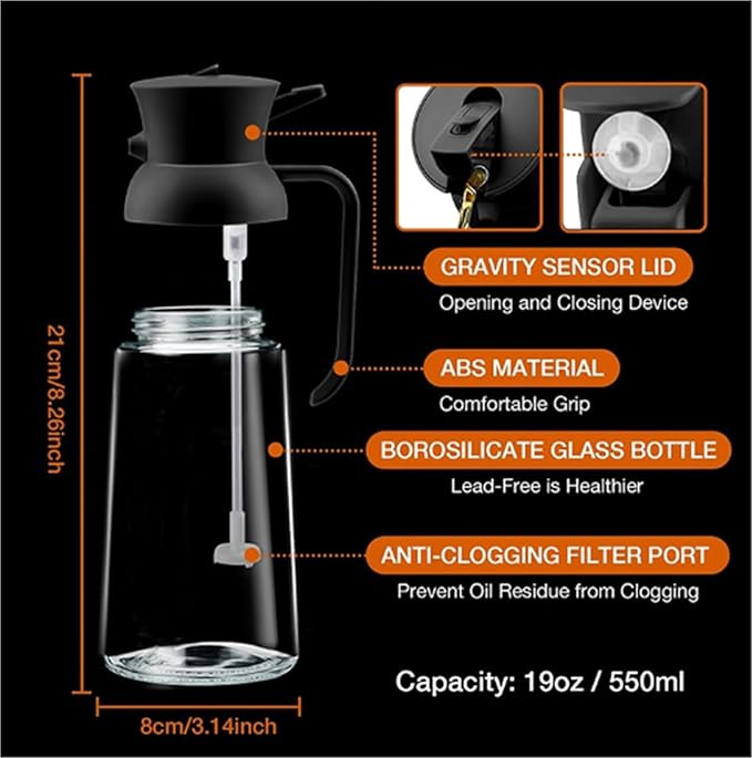 Olive Oil Dispenser Bottle Oil Sprayer Sprayers Household Olive Oil Dispenser Suitable For Air Fryer Salad Barbecue Oil Sprayer For Cooking(White)