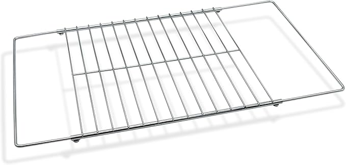2Pack Adjustable Extendable Oven Rack, Wire Racks, Universal Telescopic Oven Cooker Shelf Rack For Whirlpool Frigidaire GE Kenmore Ovens. Adjusts from 14.5 Inches - 25.5 Inches Wide.