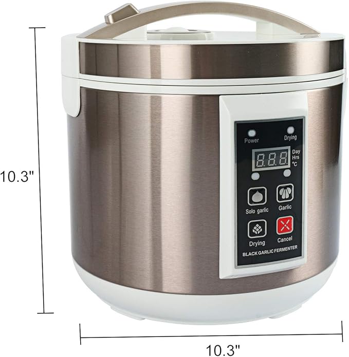 Homend 5L Black Garlic Fermenter Full Automatic Intelligent Control Garlics Maker Multiple Clove Garlic DIY Cooker