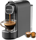 Mini Espresso Capsule Machine-One Cup Coffee Machine Single Serve Coffee Maker,Perfect for Small Space,20.29oz Removable Tank,Black
