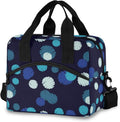 Polka Dot Insulated Lunch Bag Reusable Lunch Tote Bag Cooler Bag for Women Men Adult Lunch Box with Adjustable Shoulder Strap Leakproof Lunch Bag for Work School Picnic Camping