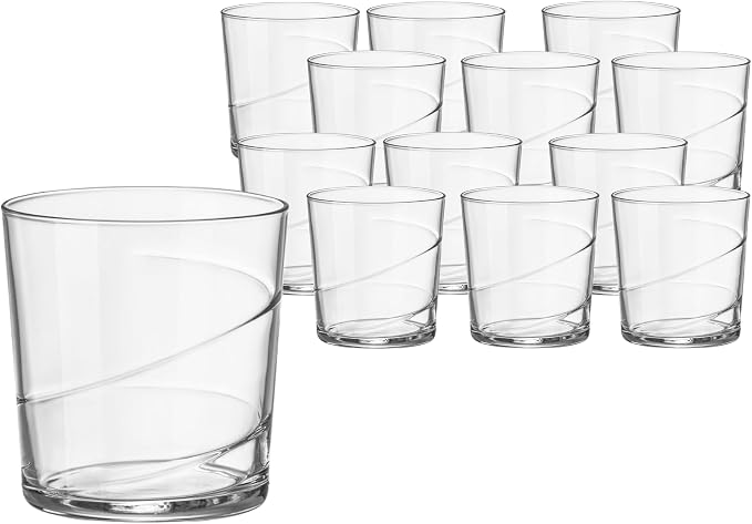 Bormioli Rocco Bodega Swirl Negroni - Clear, Set of 12