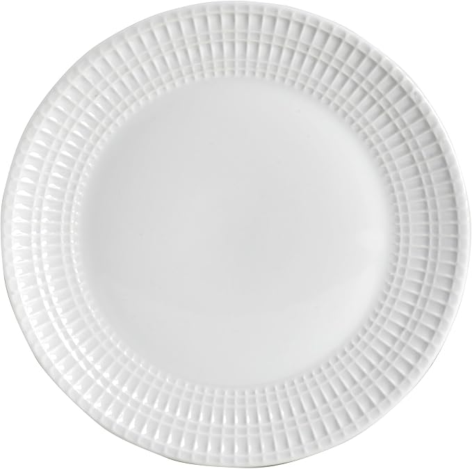 Everyday White Dillan 12 piece Dinnerware Plate Bowl Set, Service for 4